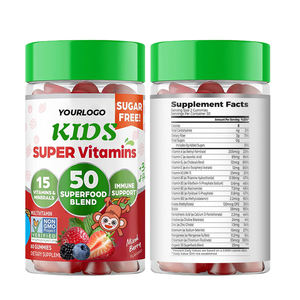 OEM Marque privée Complément alimentaire santé Gommes végétariennes Multivitamines pour adultes enfants Gommes multivitamines Capsule molle - Product Image 5