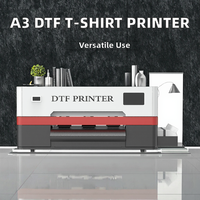Impresora plana de gran formato automática profesional A3 DTF tinta eco-solvente para sublimación de camisetas impermeable DTTPrinting nuevo A2