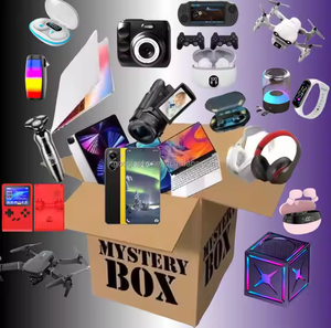 صندوق المفاجآت المطلقة الفائز بفتحة سماعة أذن عتيقة للإلكترونيات يتميز بصندوق الغموض الأعمى صندوق Caja Misteriosa - Product Image 3