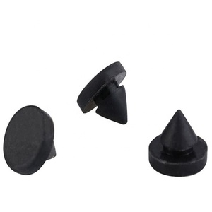 OEM Customize Sealing Natural Rubber End Cap with Various Sizes Fixed Silicone Rubber Plug/stopper Sealing Parts