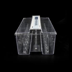 Boîte <span class=keywords><strong>de</strong></span> rangement en plastique transparent, empilable, 21 bobines, <span class=keywords><strong>fil</strong></span> à coudre, artisanat, idée, conteneur, 29515 - Product Image 4