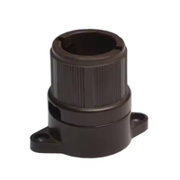 E27 plástico negro estilo saudita goma tornillo cuña portalámparas impermeable ignífugo Base de luz Material de baquelita