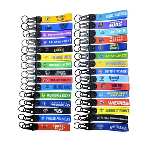 Eagle Claw móc đen 30 đội bóng rổ Câu lạc bộ bóng đá dây đeo ngắn điện thoại di động dây treo dây đeo cổ tay - Product Image 2