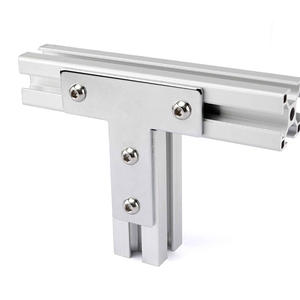 Промышленные алюминиевые фитинги T/L поперечная Соединительная пластина угол 20/30/40/45/50 кронштейн WL206-2020-T - Product Image 5