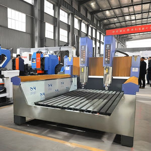 Nouvelle machine de découpe de pierre CNC PLC automatique 3 axes JK-1530-2 pour granit et <span class=keywords><strong>marbre</strong></span>, 5,5 kW, 380 V, gris clair, avec roulement Easy Motor Shandong - Product Image 3