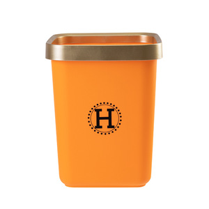 European Style Light Luxury Trash Can <b>Large</b> Size Rectangular Indoor Home Use Living Room Kitchen Bathroom Bedroom Storage <b>Bin</b> - Product Image 4