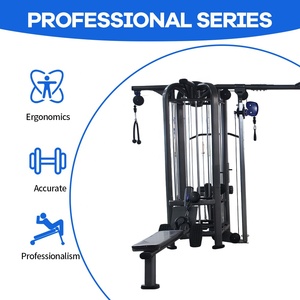 Stazione Multifunzione a 8 Postazioni con Caricamento a Pesi per Palestra, Attrezzatura Commerciale per Allenamento Completo, Vendita Diretta dal Produttore - Product Image 2