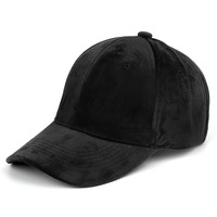 Gorras de Béisbol de Alta Calidad, Ajustables, con Visera Curva, 6 Paneles, Personalizadas, de Terciopelo, Gorra de Béisbol Simple