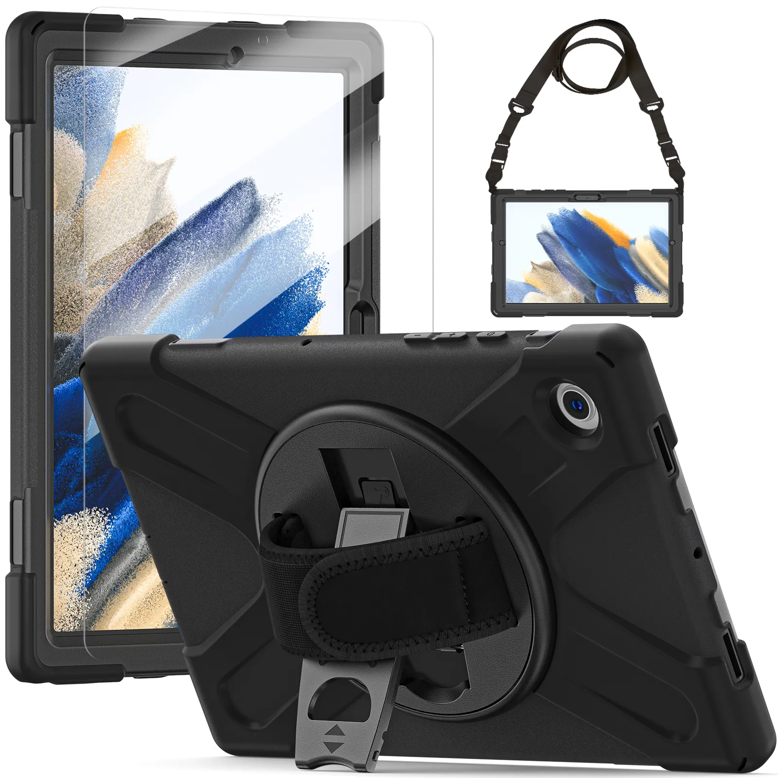 For Samsung Galaxy Tab A8 case rugged cover silicone tablet case For Samsung Galaxy Tab A8 10.5 2021 X205 X200