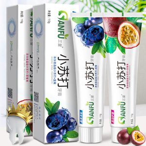 ซานฟู ยาสีฟันเบกกิ้งโซดา 110 กรัม ไวท์เทนนิ่ง ลมหายใจสดชื่น รสบลูเบอร์รี่ - Product Image 3