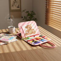 Tableau d'activités en feutre personnalisé pour bébés et jeunes enfants, jouet éducatif précoce et silencieux, prix usine