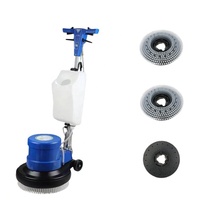 Nettoyeur de sols électrique haute pression commercial 17 pouces |   Polisseuse 175RPM 220V/110V |   Nettoyant à eau froide pour carrelage et tapis