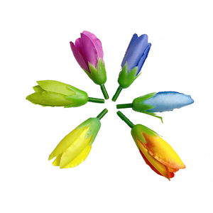 Capullos de Magnolia Simulados, Flores de Seda en Miniatura para Decoración de Bodas, Horquillas para el Cabello y Arreglos Florales para el Hogar - Product Image 5