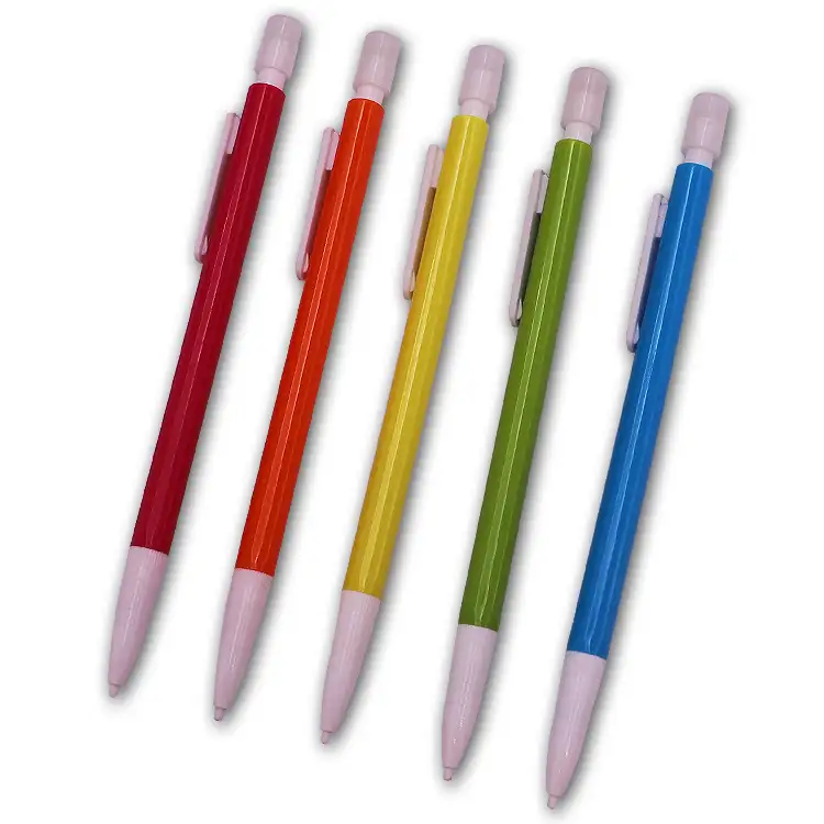 Sisin ดินสอพลาสติกคุณภาพสูงแบบกำหนดเองสำหรับสำนักงานและโรงเรียน