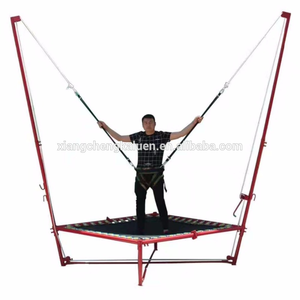 Trampoline à <span class=keywords><strong>bungee</strong></span> pliable pour une personne, <span class=keywords><strong>prix</strong></span> bas, extérieur, avec ressorts, équipement de <span class=keywords><strong>fitness</strong></span> à <span class=keywords><strong>bungee</strong></span> - Product Image 2