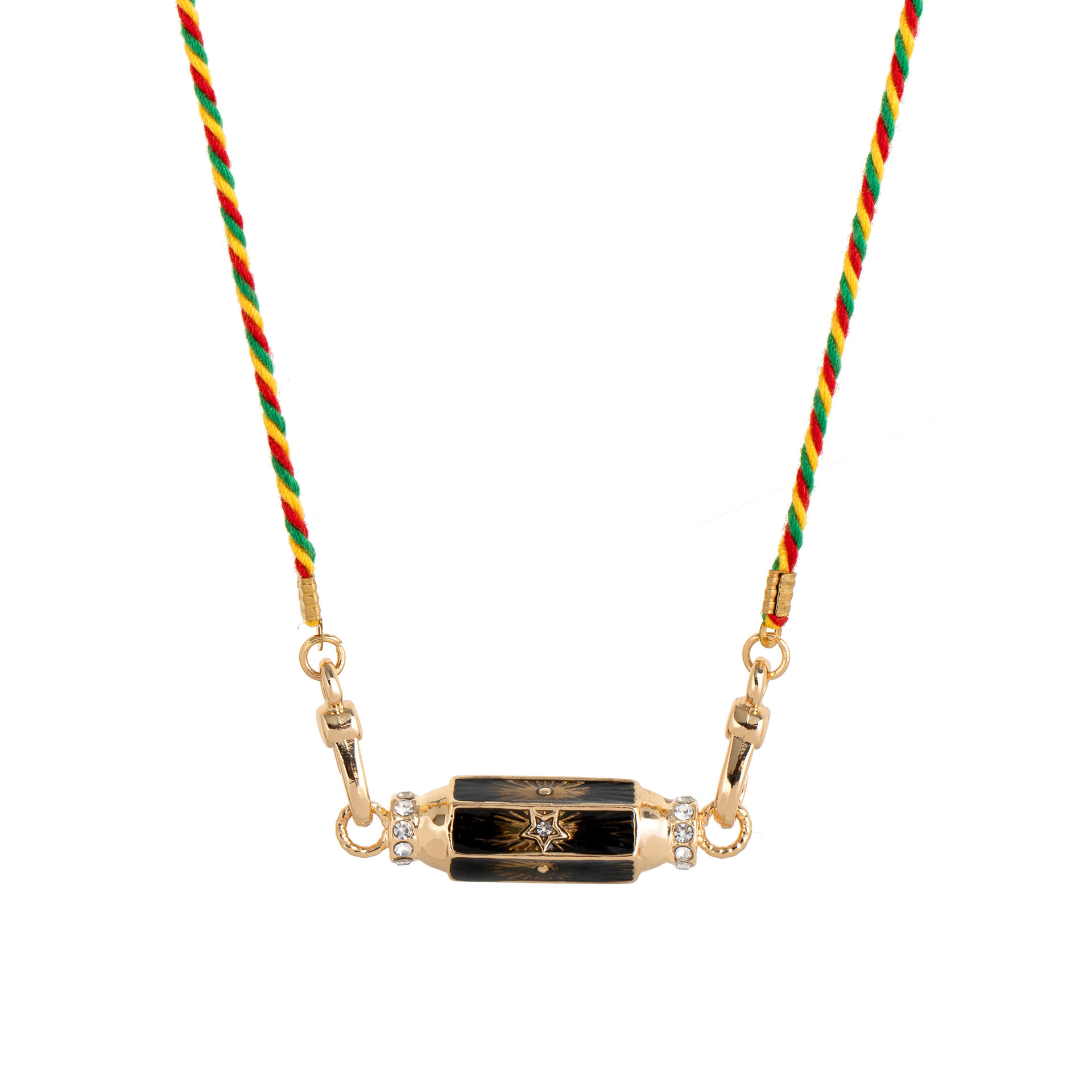 Gold-Five-pointed star necklace