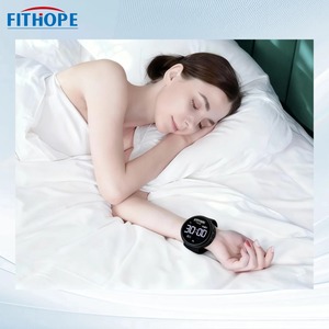 นาฬิกาข้อมือเลเซอร์โลหะสีดำ เครื่องนวดเพื่อสุขภาพ ชาร์จผ่าน USB ควบคุมเวลาได้ ช่วยเพิ่มการไหลเวียนโลหิต - Product Image 5