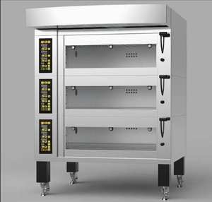 Forno Elettrico Industriale a 3 Piani per Panetteria, per Torte, Pane e <span class=keywords><strong>Pizza</strong></span> - Product Image 1