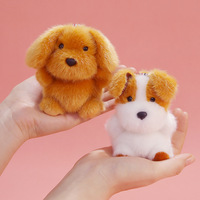 Série Little Beanie : Porte-clés pendentif éléphant en peluche super doux et mignon, parfumé, jouet animal en peluche