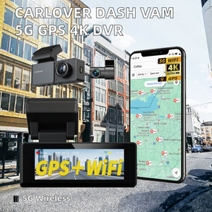 Carlover 4k Dash Vam 5G Wifi GPS 4k siêu tầm nhìn ban đêm Vòng ghi âm hộp Dash Camera IPS cho phía trước phía sau 4k Dashcam cho xe ô tô - Product Image 2