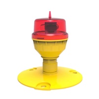 IP65 étanche faible intensité LED aviation obstruction voyant rouge balises constantes avec aiguille à l'épreuve des oiseaux
