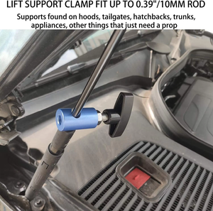 Clip de Sujeción para Amortiguador de Capó, Abrazadera de Fijación para Soporte de Elevación, Herramienta Retenedora de Amortiguador de Gas para Capó y Maletero, Accesorio de Seguridad para Reparación Automotriz - Product Image 6