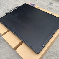Couverture de benne à enroulement manuel rétractable pour Amarok Double Cab 2010-2022 en alliage d'aluminium, prête pour l'aventure