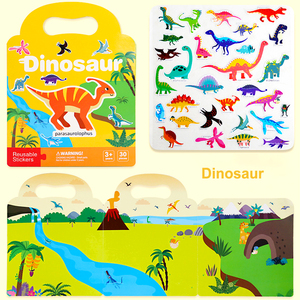 Conception personnalisée impression enfants couverture souple <span class=keywords><strong>bande</strong></span> <span class=keywords><strong>dessinée</strong></span> autocollant amovible collecte livre calme - Product Image 5