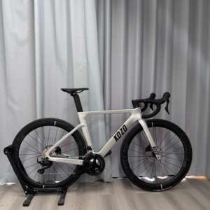 Grupo Electrónico <span class=keywords><strong>SHIMANO</strong></span> <span class=keywords><strong>105</strong></span> Di2 de 12 Velocidades Directo de Fábrica, Bicicleta de Carretera de Carbono T800, Cuadro Ligero, Frenos de Disco Hidráulicos OEM - Product Image 1