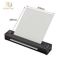Mesin Printer Stencil Tato Thermal Nirkabel Kissure dengan Kertas Transfer, Kompatibel dengan Smartphone & PC