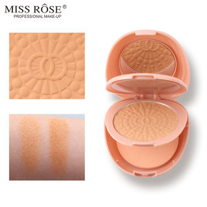 Miss Rose 2 в 1 Розовая двухслойная матовая пудра для лица BB, пудра для лица, универсальная брендовая пудра для лица - Product Image 3