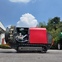 Mesin Penyemprot Pohon Buah 200L 300L Remote Control Tracked Tekanan Tinggi Semprotan Udara untuk Pengendalian Hama dan Penyakit Kebun