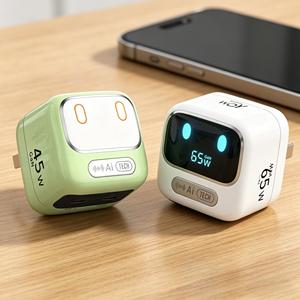 Multifunction Smart AI Charger Featuring TFT Display PD 3.0 QC 2C1A 65w smart pd 3.0 fast charger adapter charger phone - Product Image 1