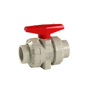 Pntek đúng Công Đoàn bóng valev uPVC cpvc pph pvdf tùy chỉnh 4 inch 6 inch 8 inch nhiệt độ trung bình đúng Công Đoàn nhựa cpvc - Product Image 4