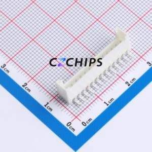 WAFER-HY2.0-13PWZ Wire-to-Board Pin Header Bent Lead Through Hole,P=2mm Connector 1x13P 2mm Right Angle Insert HY - Product Image 1