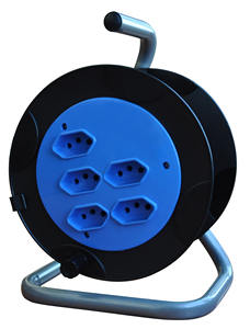 كابل تمديد متعدد من carretilha cabo sem 2P + T 10A V ~ - Product Image 2