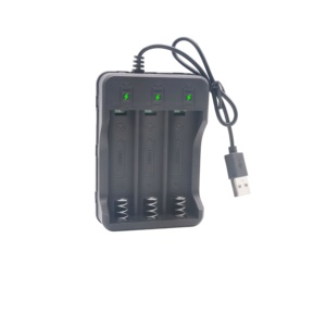 Carregador de Bateria Li-Ion <span class=keywords><strong>18650</strong></span> com Proteção Contra Sobrecarga Inteligente para Carregamento Rápido - Product Image 2