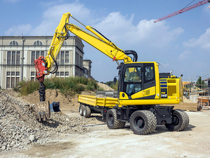 Excavadora de Ruedas Nueva de 13, 14 y 15 Toneladas, Multifuncional, Hidráulica, con el Mejor Precio en Asia Central - Product Image 1