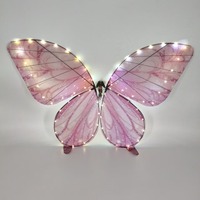 Drone papillon bionique télécommandé avec lumières LED et télécommande pour mariages, banquets et événements