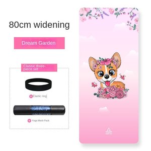 Tapis de yoga rectangulaire extra large en <span class=keywords><strong>TPE</strong></span> suédé, antidérapant, haute température, 80 cm, pour femmes, danse, exercice, 6 mm d'épaisseur, 2 kg - Product Image 6