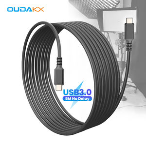 Envío rápido 5M 3,0 <span class=keywords><strong>Tipo</strong></span> C Cable <span class=keywords><strong>Usb</strong></span> <span class=keywords><strong>Tipo</strong></span> C Alta velocidad 5Gbps Cable de extensión de transferencia de datos rápida sin repetidor para Plug & Play - Product Image 1