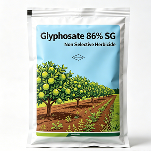 Glyphosate 86% SG Herbicide non sélectif Efficace contre les graminées annuelles et les mauvaises herbes à racines profondes dans les vergers d'agrumes - Product Image 1