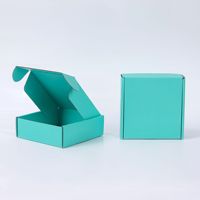 Emballage en papier kraft écologique imprimé personnalisé pour l'expédition par courrier, boîte en carton ondulé rigide pour cadeaux alimentaires, chaussures, vêtements