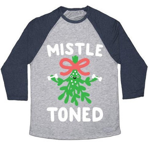 Mistletoned Unisex Tri-Blend <b>Baseball</b> <b>Tee</b> - Product Image 4