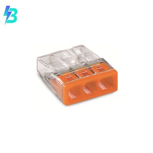 ข้อต่อสายไฟแบบเปิดปลาย รุ่น 2273-203 แบบใส สำหรับสายขนาด 16-20 AWG <span class=keywords><strong>2273203</strong></span> แบบเสียบเข้า - Product Image 1