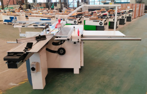 Scie à panneaux de 2600 mm avec table coulissante multifonction pour la coupe de bois à 45 degrés pour la menuiserie - Product Image 5