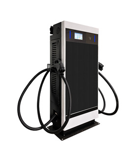 Estación de Carga para Vehículos CCS2 de Suelo, Ultra Rápida, Fuera de la Red, con Pantalla Publicitaria y Gestión de Cables, de 40kW a 80kW - Product Image 2