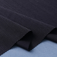 Tissu tricoté élastique texturé granulaire neuf pour pantalons de yoga, tissu de base pour leggings moulants à séchage rapide