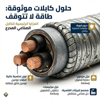 Kabel Pompa Submersible Listrik Datar Tahan Tekanan Tinggi, Tahan Lama, Isolasi EPDM 3 Inti, Premium untuk Ladang Minyak UAE