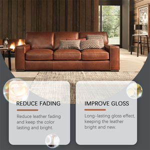 JUE <span class=keywords><strong>FISH</strong></span> Crema per la Cura della Pelle 100g, Riduce lo Sbiadimento, Nutre e Ripara Divani e Sedili Auto, Mantiene la Luminosità - Product Image 4